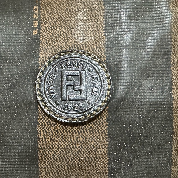 Vintage Fendi Roma Pequin FF Mini Tote Bag - Picture 7 of 12